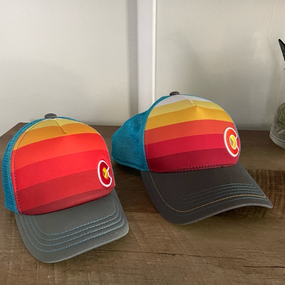 Never worn matching Infant and Adult Small CO hats - Picture 2 of 3